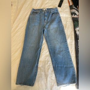 Abercrombie “The Ankle Straight Ultra High Rise”